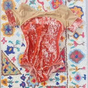 Glamour LuckyLeo Leotard in Copper